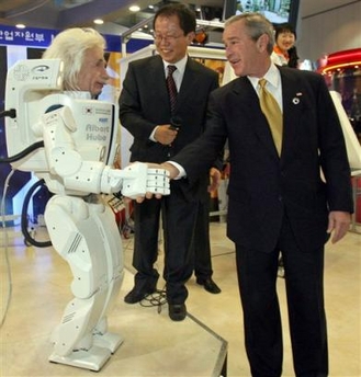 Humanoid-and-Bush